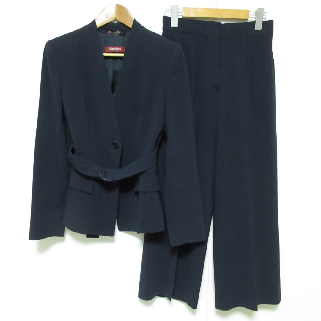 Max Mara - 美品 Max Mara STUDIO マックスマーラ ノーカラー Max Mara - 美品 Max Mara STUDIO マックスマーラ ノーカラー