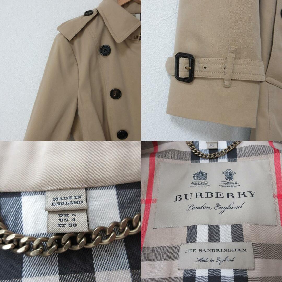 BURBERRY - 新品同様 BURBERRY バーバリー THE SANDRINGHAM 裏地 BURBERRY - 新品同様 BURBERRY バーバリー THE SANDRINGHAM 裏地