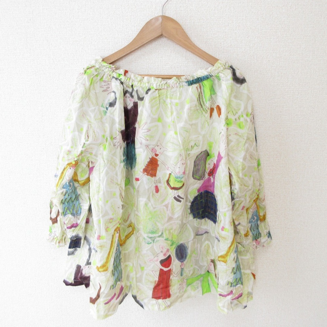美品 OLLEBOREBLA オレボレブラ アルベロベロ ぶたさん 総柄 美品 OLLEBOREBLA オレボレブラ アルベロベロ ぶたさん 総柄