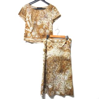 LEONARD - 美品 LEONARD レオナール 総柄 半袖 カットソー LEONARD - 美品 LEONARD レオナール 総柄 半袖 カットソー