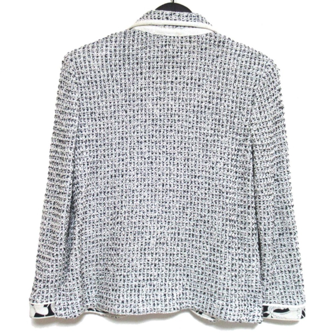 LEONARD - 良品 LEONARD レオナール シングル シルク ニット LEONARD - 良品 LEONARD レオナール シングル シルク ニット