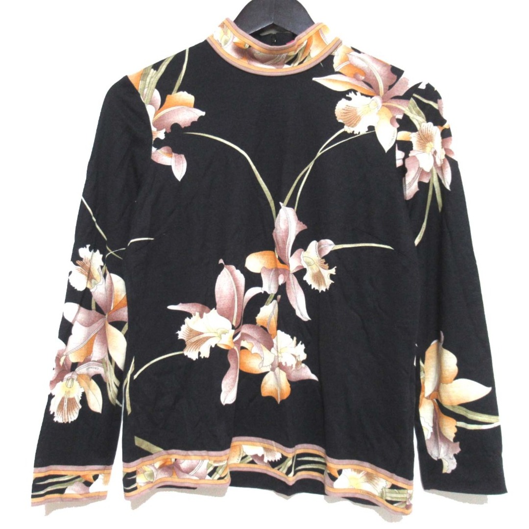 LEONARD - 美品 LEONARD レオナール フラワープリント ウール LEONARD - 美品 LEONARD レオナール フラワープリント ウール