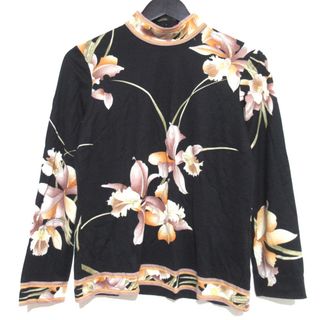LEONARD - 美品 LEONARD レオナール フラワープリント ウール LEONARD - 美品 LEONARD レオナール フラワープリント ウール
