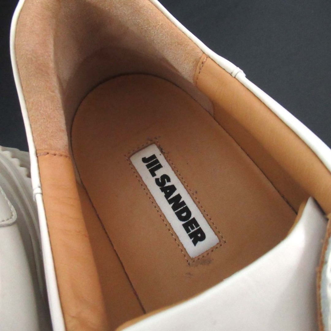 JIL SANDER - 美品 JIL SANDER ジルサンダー レザー ローカット JIL SANDER - 美品 JIL SANDER ジルサンダー レザー ローカット