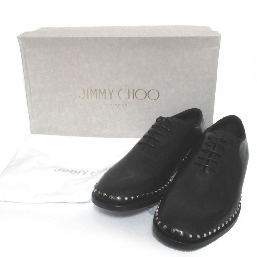 JIMMY CHOO - 未使用 JIMMY CHOO ジミーチュウ レザー スタッズ JIMMY CHOO - 未使用 JIMMY CHOO ジミーチュウ レザー スタッズ