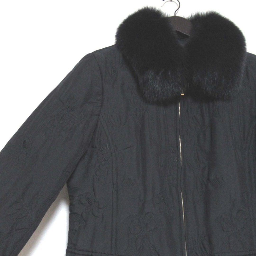 LEONARD - 美品 LEONARD レオナール フォックスファーカラー LEONARD - 美品 LEONARD レオナール フォックスファーカラー