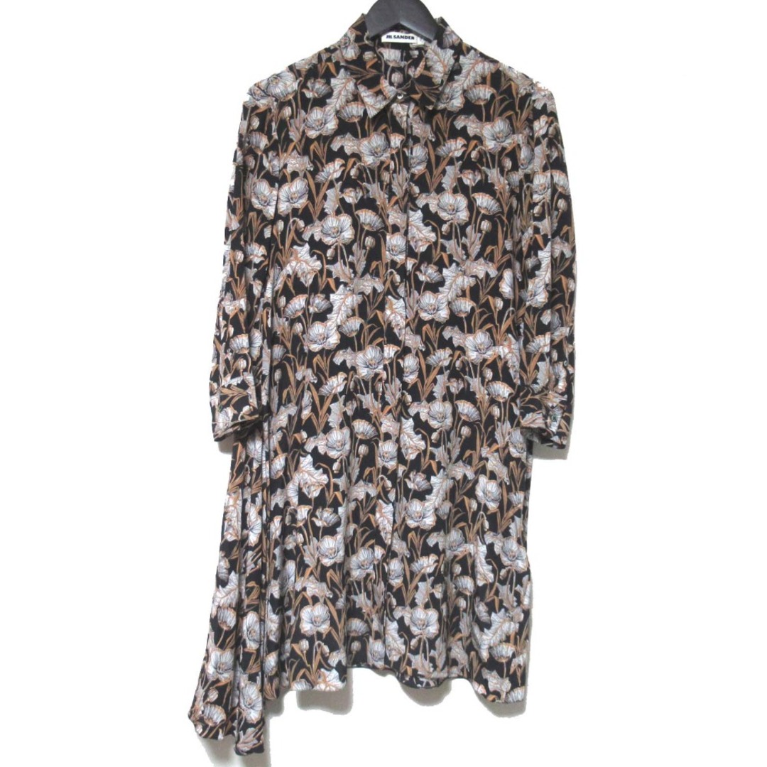 JIL SANDER - 美品 JIL SANDER ジルサンダー フラワー柄 シルク JIL SANDER - 美品 JIL SANDER ジルサンダー フラワー柄 シルク