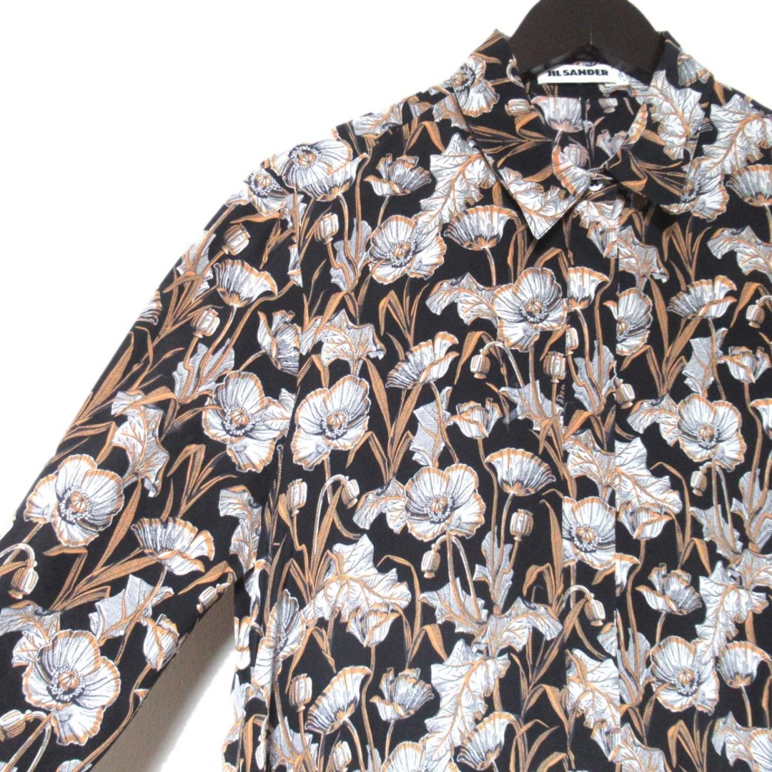 JIL SANDER - 美品 JIL SANDER ジルサンダー フラワー柄 シルク JIL SANDER - 美品 JIL SANDER ジルサンダー フラワー柄 シルク