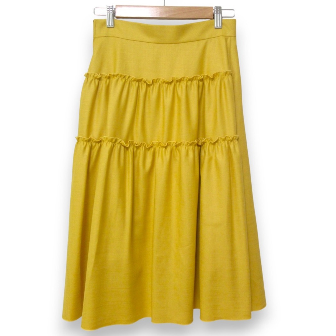 René - 美品 24AW Rene ルネ バックティアード フレアスカート René - 美品 24AW Rene ルネ バックティアード フレアスカート