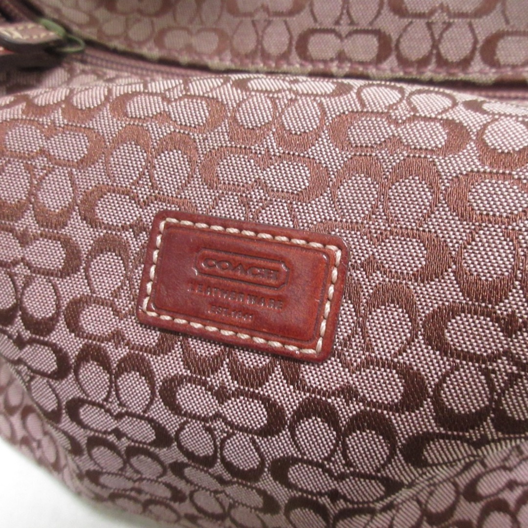 COACH - 美品 COACH コーチ ミニシグネチャー キャンバス COACH - 美品 COACH コーチ ミニシグネチャー キャンバス
