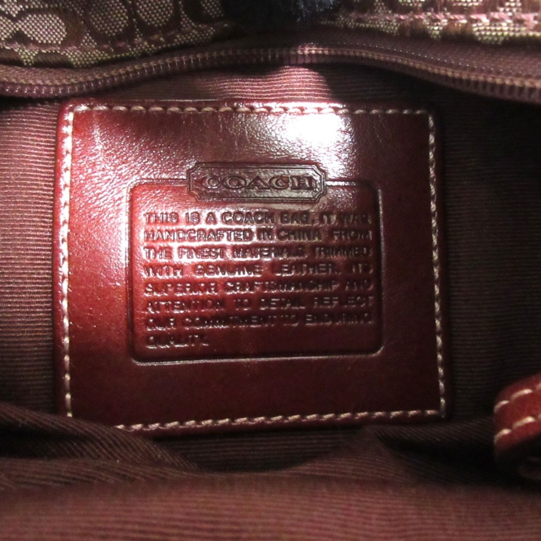 COACH - 美品 COACH コーチ ミニシグネチャー キャンバス COACH - 美品 COACH コーチ ミニシグネチャー キャンバス