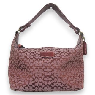 COACH - 美品 COACH コーチ ミニシグネチャー キャンバス COACH - 美品 COACH コーチ ミニシグネチャー キャンバス