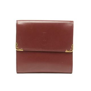カルティエ(Cartier)のカルティエ Cartier ダブルホック 三つ折り財布 レディース(財布)