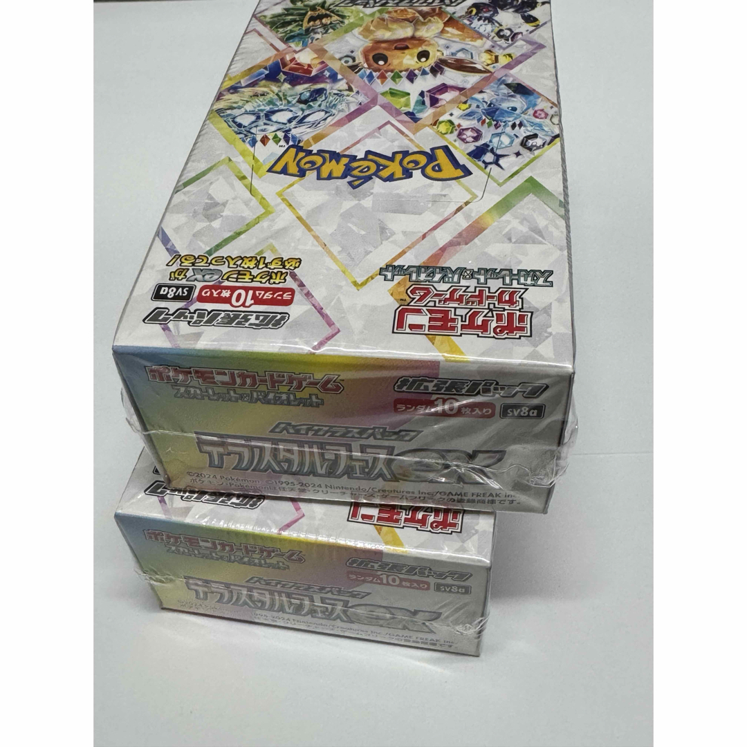 ポケモン - シュリンク付き 2box テラスタルフェスex ポケモン ポケモン - シュリンク付き 2box テラスタルフェスex ポケモン