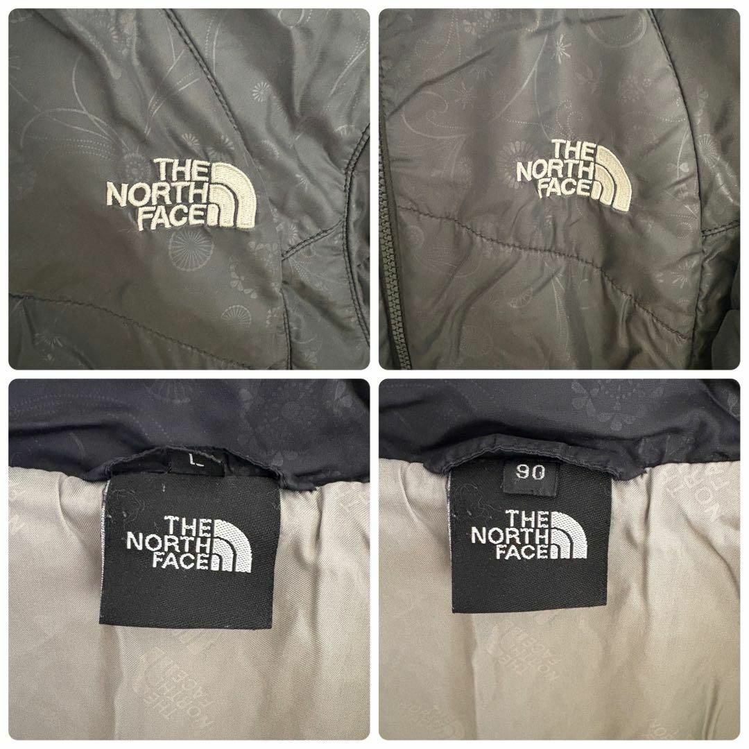 North Face - ノースフェイス 中綿ジャケット 花柄 レディース L North Face - ノースフェイス 中綿ジャケット 花柄 レディース L