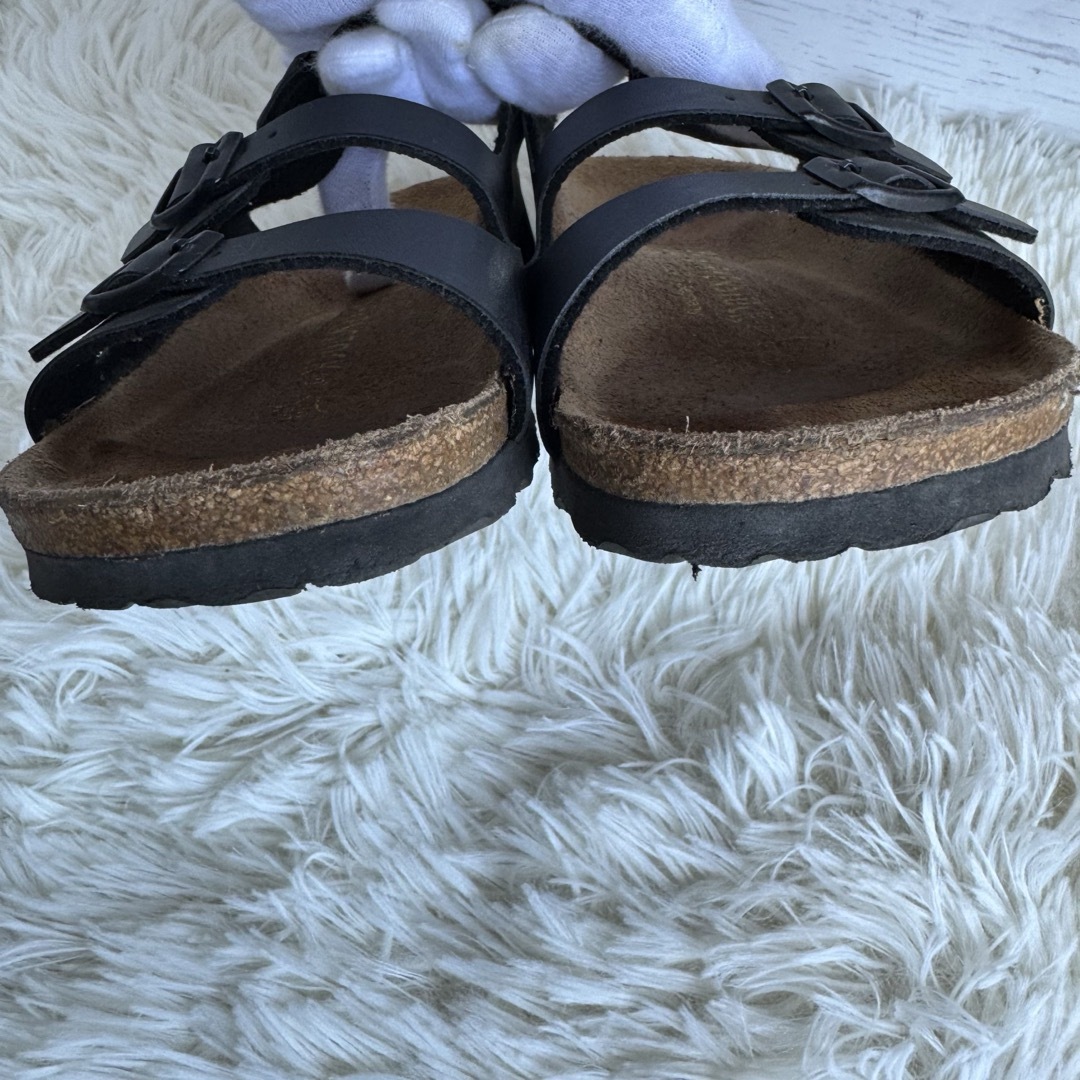 BIRKENSTOCK - ビルケンシュトック サンダル37ブラックフロリダ BIRKENSTOCK - ビルケンシュトック サンダル37ブラックフロリダ