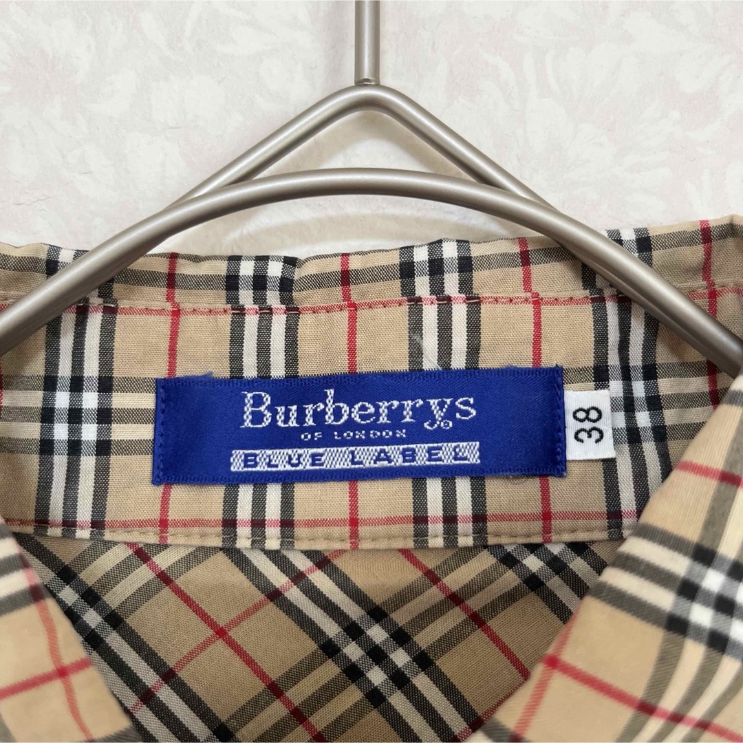 BURBERRY BLUE LABEL - 美品 BURBERRY バーバリーブルーレーベル BURBERRY BLUE LABEL - 美品 BURBERRY バーバリーブルーレーベル