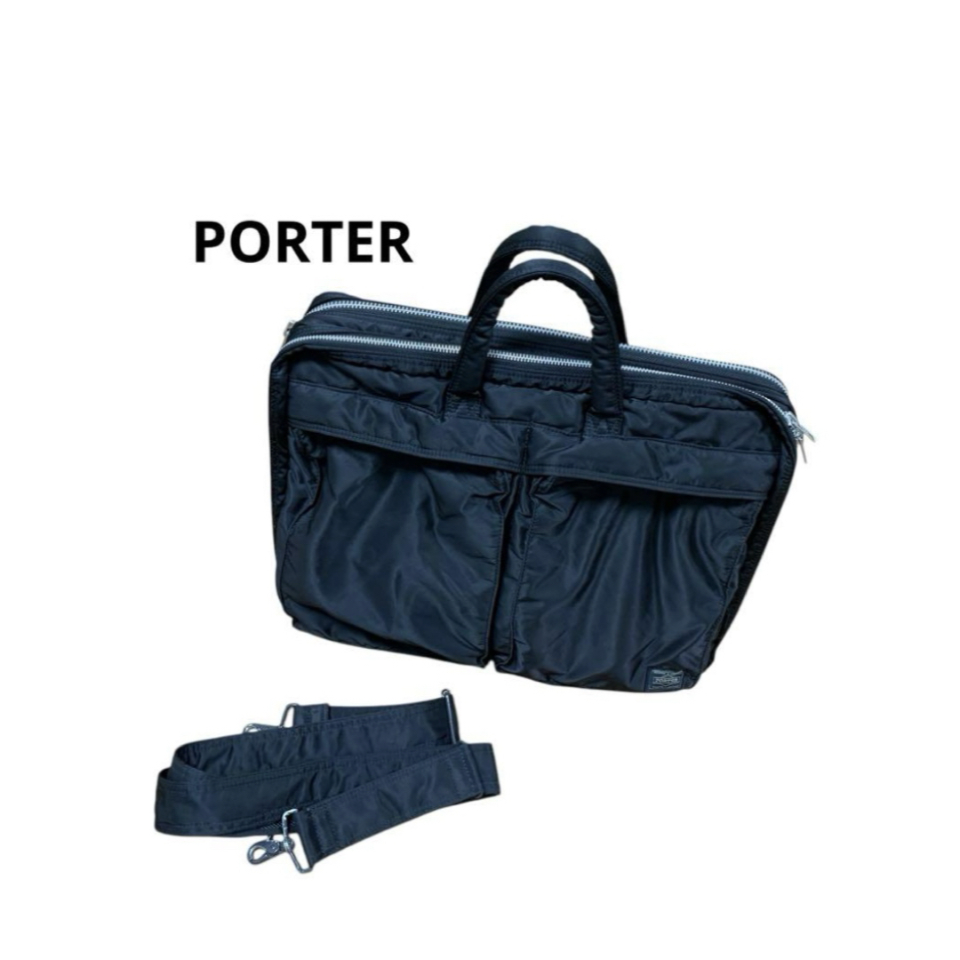 PORTER - ポーター 2wayビジネスバッグ 2層 タンカ 黒 の通販 by PORTER - ポーター 2wayビジネスバッグ 2層 タンカ 黒 の通販 by