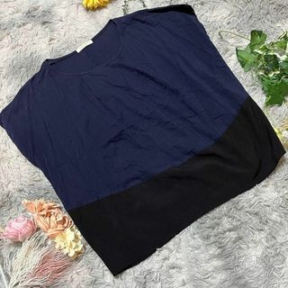 ショコラフィネローブ(chocol raffine robe)の【chocol raffine robe】ゆるだぼカットソー　オーバーサイズ(Tシャツ(半袖/袖なし))