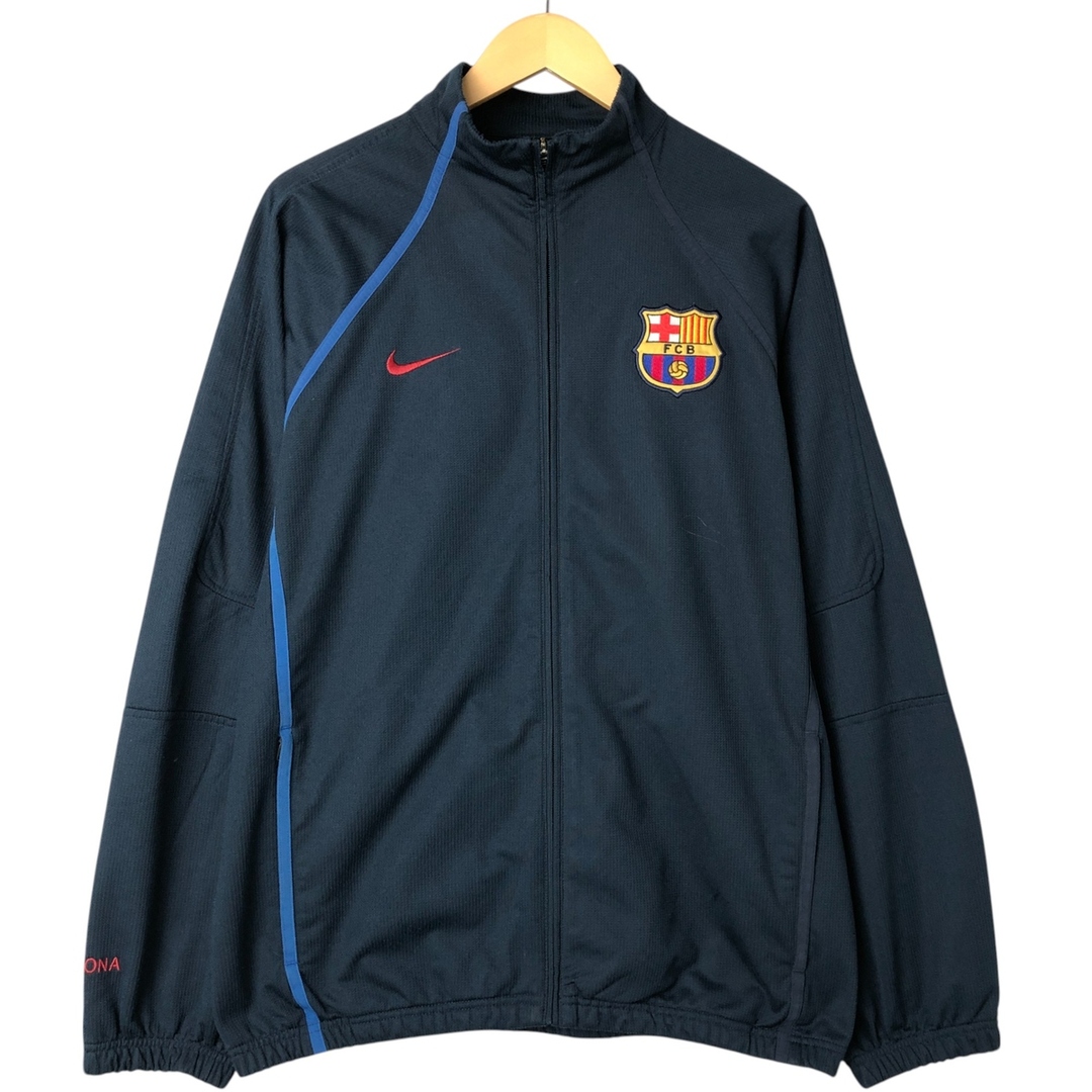 【送料0円】 NIKE ナイキ 古着 - NIKE LA FC BARCELONA FC リーガ ラ LIGA ジャケット、上着