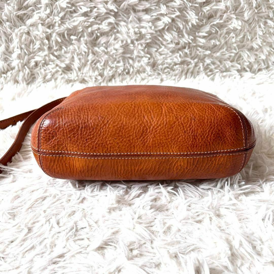 genten - genten ゲンテン ショルダーバッグ レザー シボ革 genten - genten ゲンテン ショルダーバッグ レザー シボ革