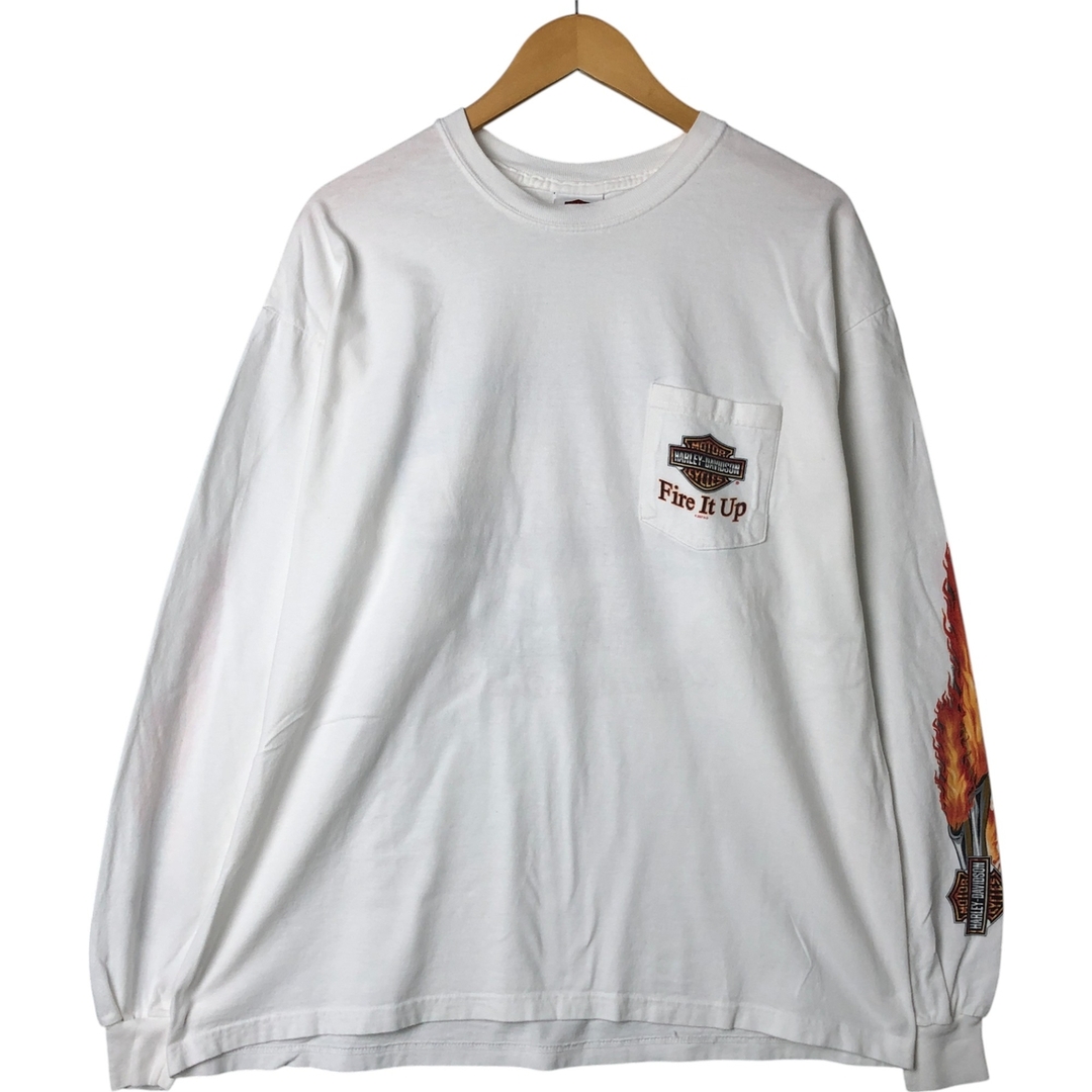 Harley Davidson - 古着 00年代 ハーレーダビッドソン Hanes Harley Davidson - 古着 00年代 ハーレーダビッドソン Hanes