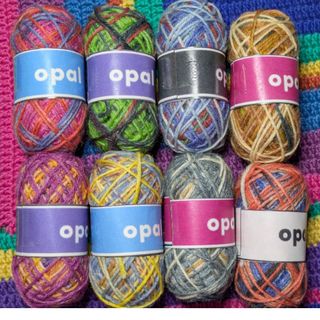 4　オパール　毛糸　ソックヤーン　opal(生地/糸)