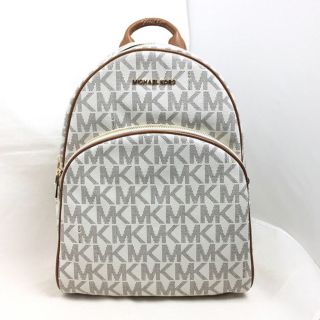 マイケルコース(Michael Kors)のマイケルコース ラージ バックパック リュック 35S7GAYB3B バニラ(リュック/バックパック)