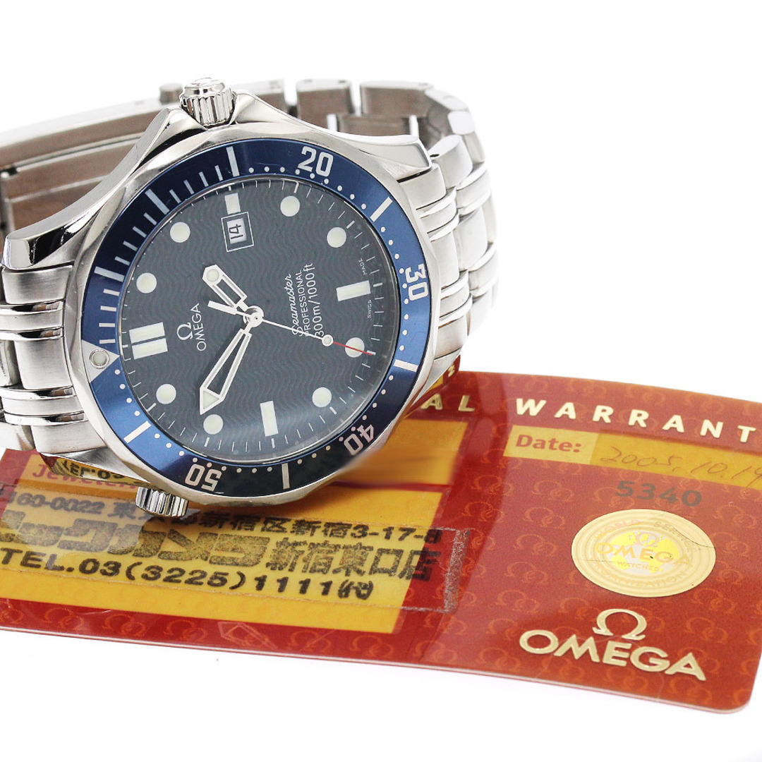 OMEGA - オメガ OMEGA 2541.80 シーマスター300 デイト クォーツ OMEGA - オメガ OMEGA 2541.80 シーマスター300 デイト クォーツ