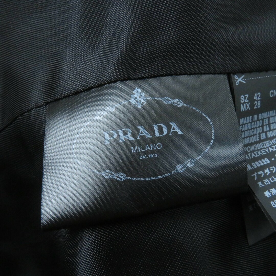 PRADA - 極美品☆PRADA プラダ バージンウール100%コート PRADA - 極美品☆PRADA プラダ バージンウール100%コート