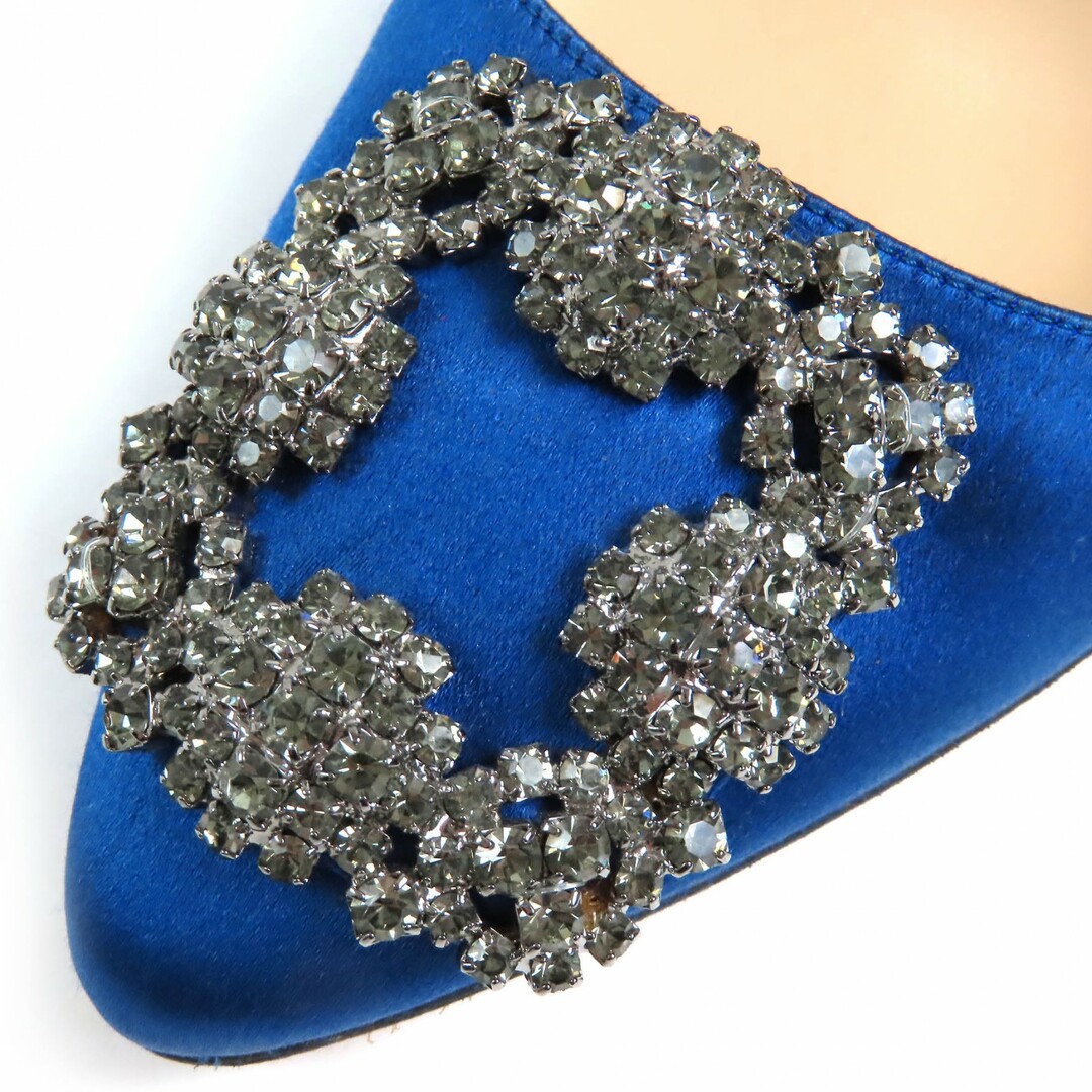 MANOLO BLAHNIK - 美品△MANOLO BLAHNIK マノロブラニク HANGISI MANOLO BLAHNIK - 美品△MANOLO BLAHNIK マノロブラニク HANGISI