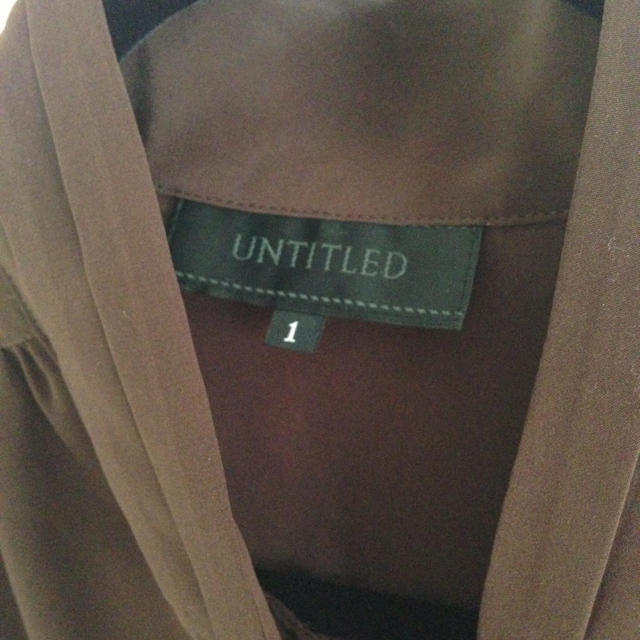 UNTITLED(アンタイトル)のアンタイトル ブラウス レディースのトップス(シャツ/ブラウス(長袖/七分))の商品写真