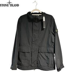 STONE ISLAND(ナイロンジャケット ・ ブラック/黒色系)の STONE ISLAND(ナイロンジャケット ・ ブラック/黒色系)の