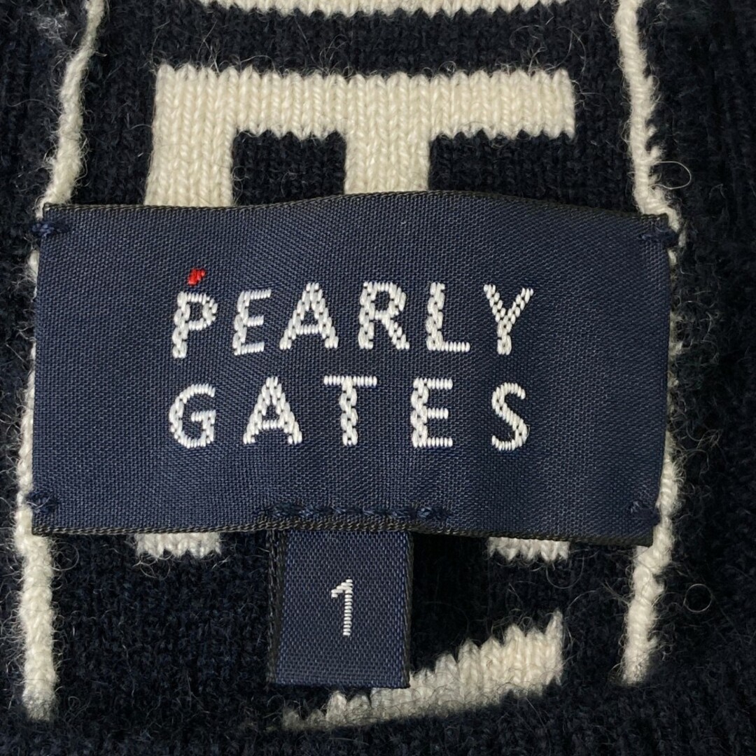 サイズ:1 PEARLY GATES パーリーゲイツ 2023年モデル ニット サイズ:1 PEARLY GATES パーリーゲイツ 2023年モデル ニット