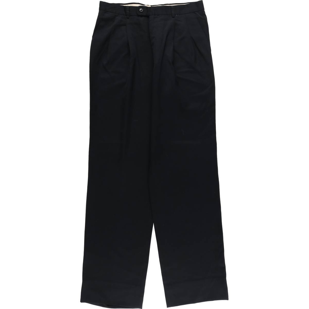 古着 Greg Peters ツータック ウールパンツ スラックス メンズ 古着 Greg Peters ツータック ウールパンツ スラックス メンズ