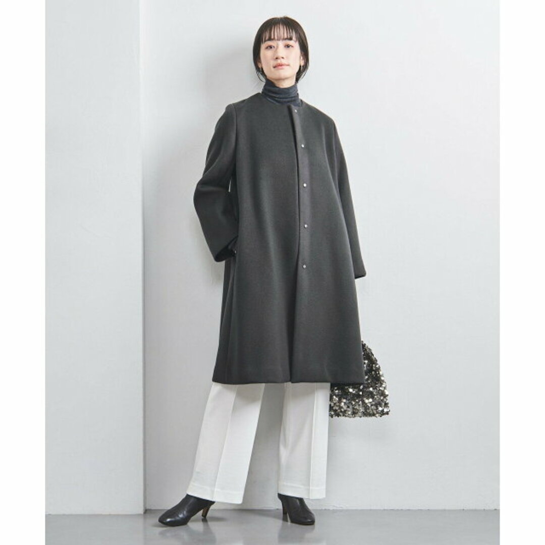 UNITED ARROWS - 【DK.GRAY】【XS(34)】Aライン ミドル コート UNITED ARROWS - 【DK.GRAY】【XS(34)】Aライン ミドル コート