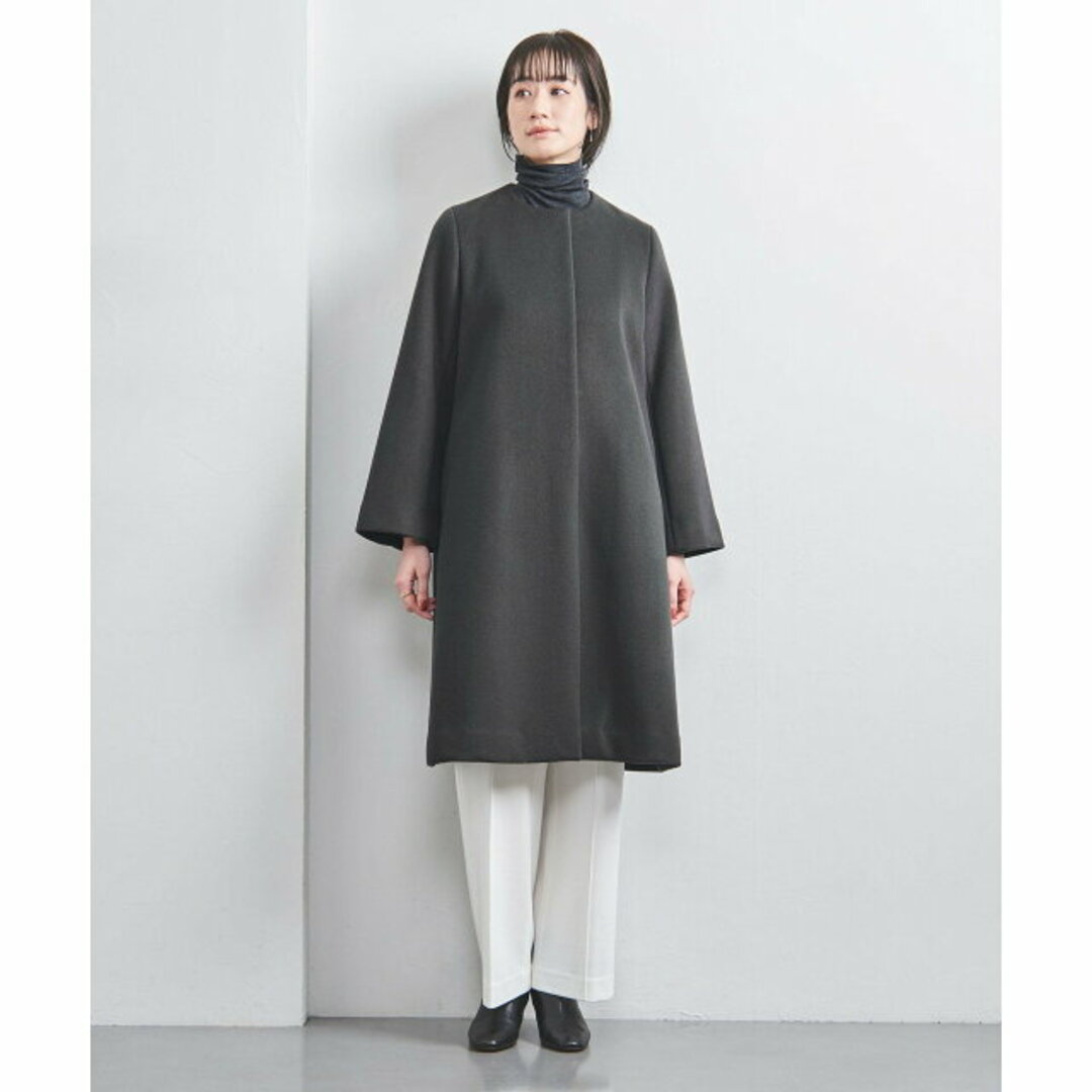 UNITED ARROWS - 【DK.GRAY】【XS(34)】Aライン ミドル コート UNITED ARROWS - 【DK.GRAY】【XS(34)】Aライン ミドル コート