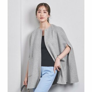 FOXEY - フォクシー ファー付き リバーシブル カシミア ケープ FOXEY - フォクシー ファー付き リバーシブル カシミア ケープ