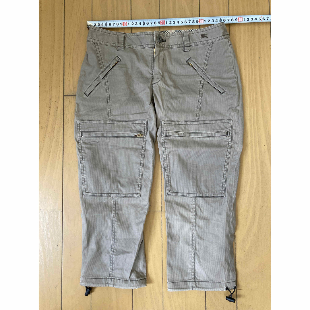 BURBERRY BLUE LABEL - BURBERRY BLUE LABEL 七分丈パンツの通販 BURBERRY BLUE LABEL - BURBERRY BLUE LABEL 七分丈パンツの通販