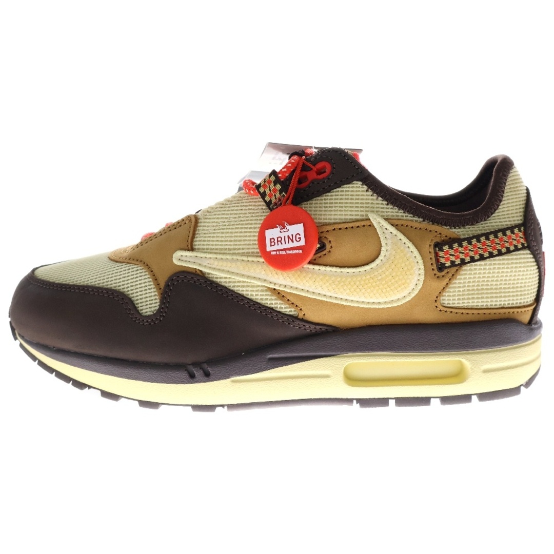 NIKE - NIKE ナイキ × TRAVIS SCOTT AIR MAX 1 CJ BAROQUE BROWN NIKE - NIKE ナイキ × TRAVIS SCOTT AIR MAX 1 CJ BAROQUE BROWN