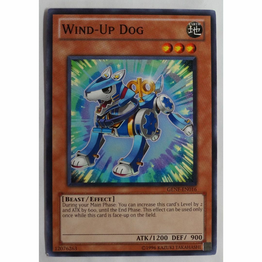 遊戯王 - Wind-Up Dog GENF-EN016 遊戯王 英語版 ( #9802 )の 遊戯王 - Wind-Up Dog GENF-EN016 遊戯王 英語版 ( #9802 )の