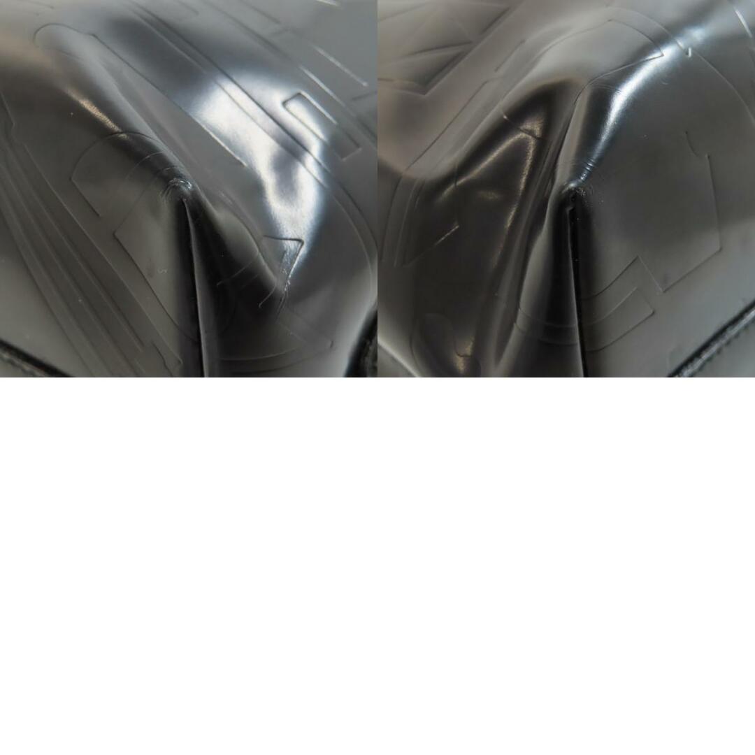 PRADA - PRADA ロゴ金具 型押し ハンドバッグ レザー レディース PRADA - PRADA ロゴ金具 型押し ハンドバッグ レザー レディース