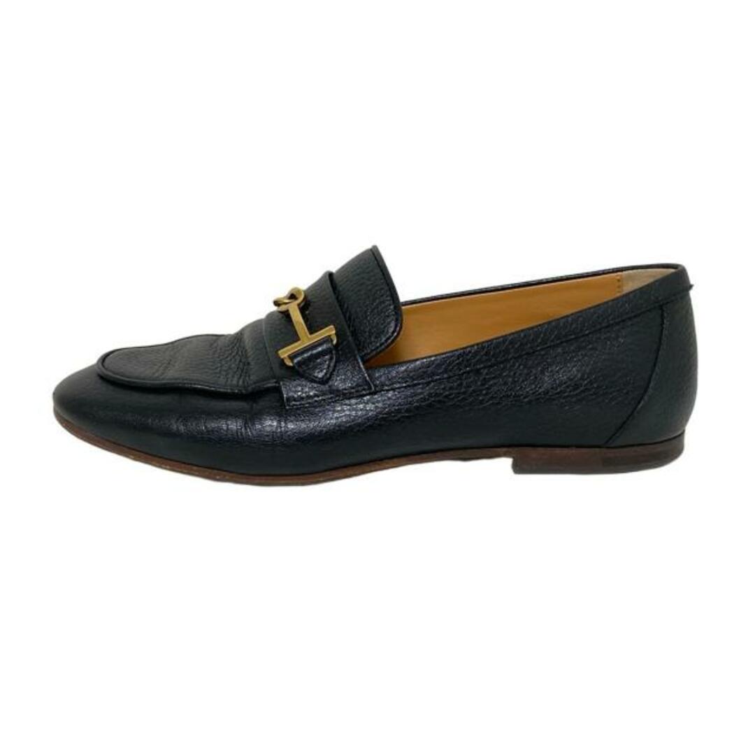 TOD'S - TOD'S(トッズ) ローファー 36 レディース - 黒 アウト TOD'S - TOD'S(トッズ) ローファー 36 レディース - 黒 アウト