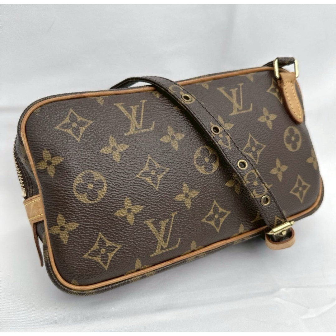LOUIS VUITTON - 美品！ヴィトン モノグラム マルリーバンドリエール バッグ M51828