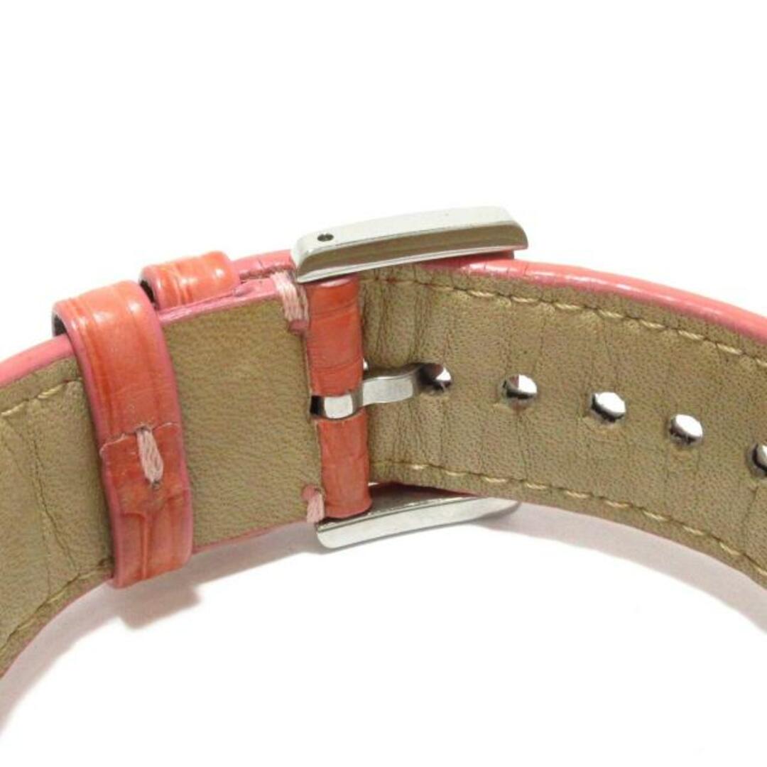 Cartier(カルティエ)のCartier(カルティエ) 腕時計 タンクミニディヴァン W6301455 レディース SS/アリゲーターベルト/シェル文字盤 ピンクシェル レディースのファッション小物(腕時計)の商品写真