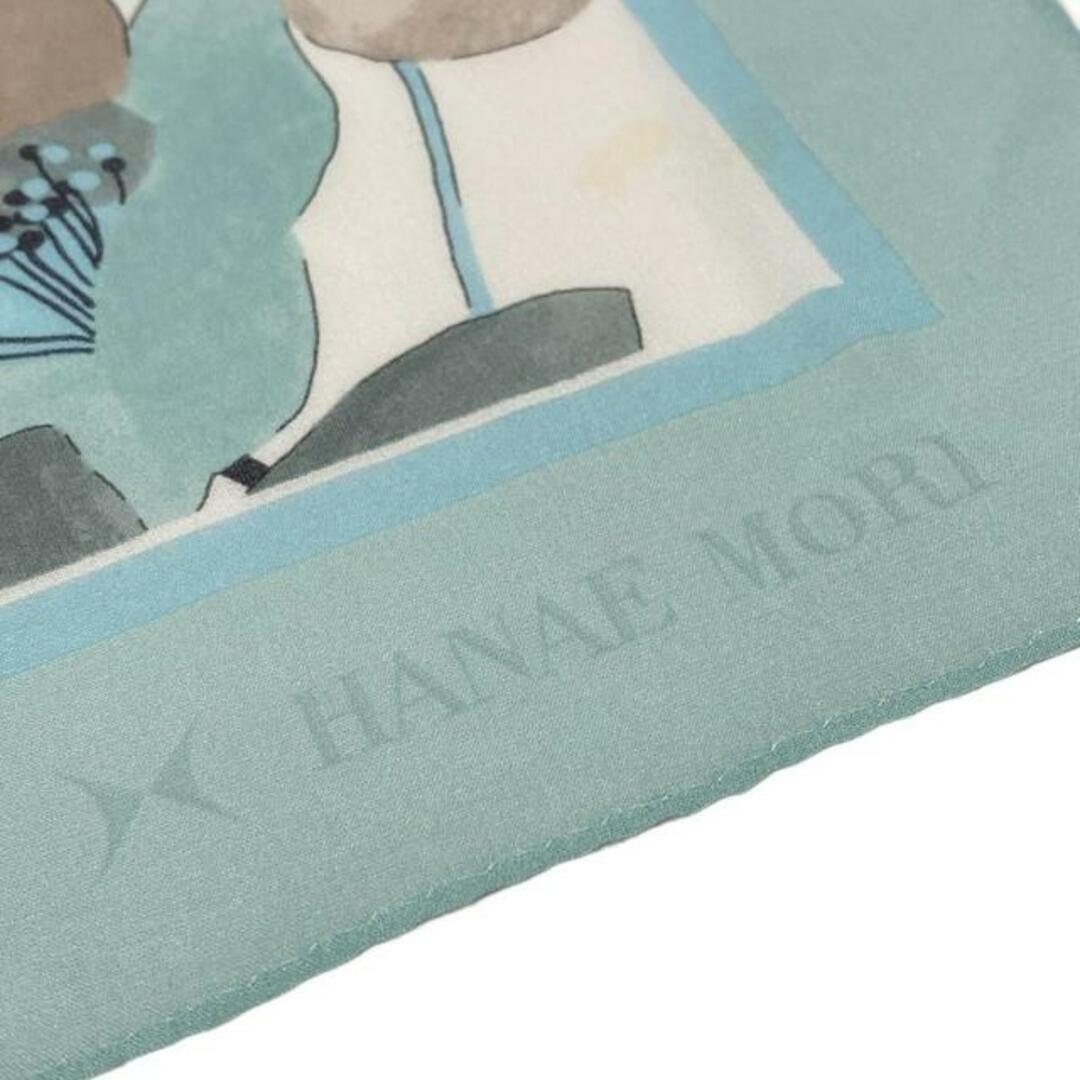 HANAE MORI - HANAE MORI(ハナエモリ) スカーフ - ライトブルー HANAE MORI - HANAE MORI(ハナエモリ) スカーフ - ライトブルー