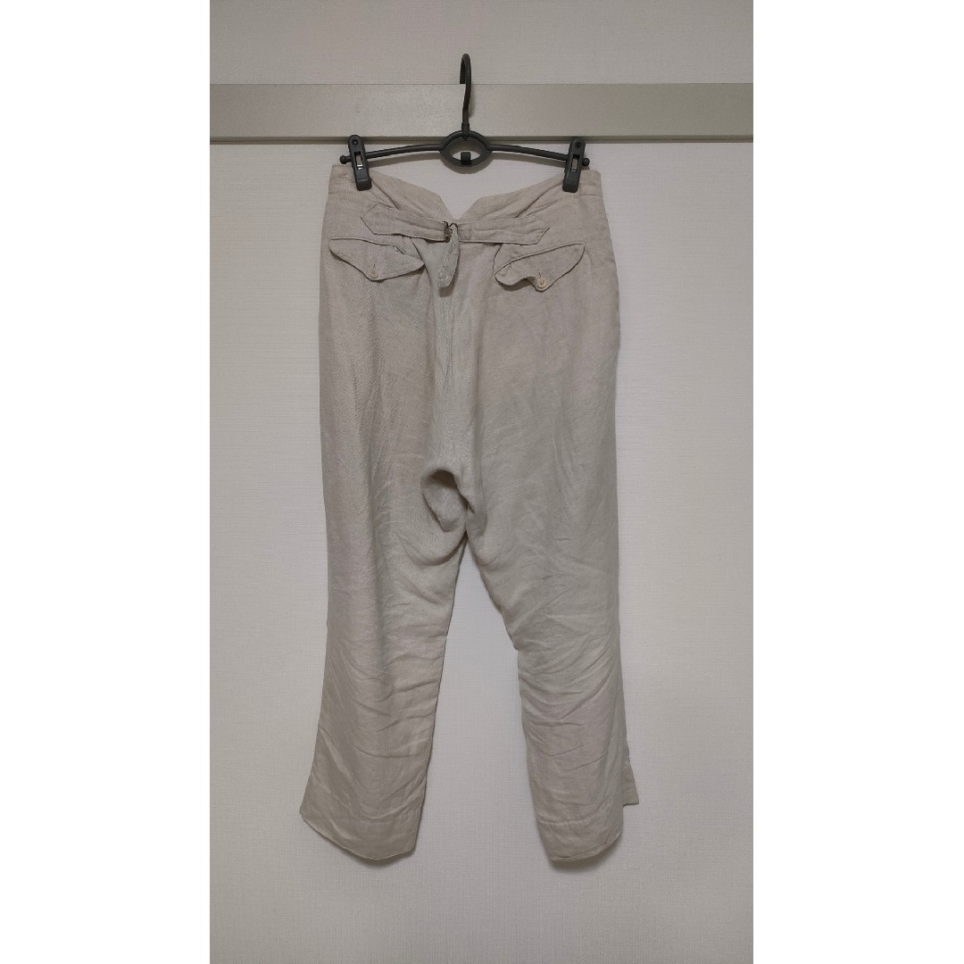 COMOLI - comoli リネンバックストラップパンツ size1の通販 by COMOLI - comoli リネンバックストラップパンツ size1の通販 by