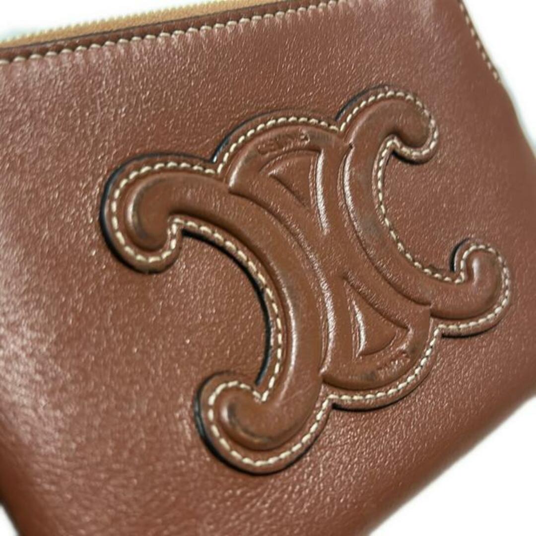 CELINE - CELINE(セリーヌ) コインケース トリオンフ 10C663DR8 CELINE - CELINE(セリーヌ) コインケース トリオンフ 10C663DR8