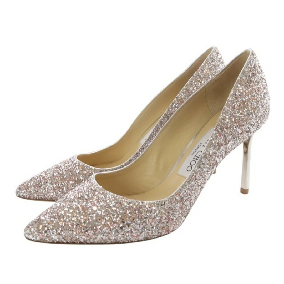 JIMMY CHOO - ジミーチュウ グリッター パンプス ピンヒール JIMMY CHOO - ジミーチュウ グリッター パンプス ピンヒール