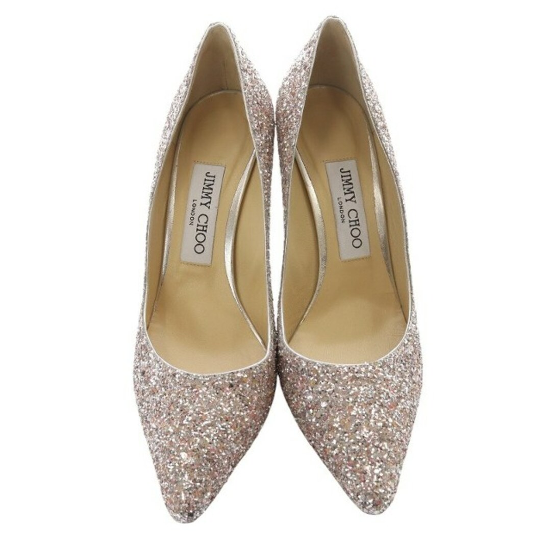 JIMMY CHOO - ジミーチュウ グリッター パンプス ピンヒール JIMMY CHOO - ジミーチュウ グリッター パンプス ピンヒール